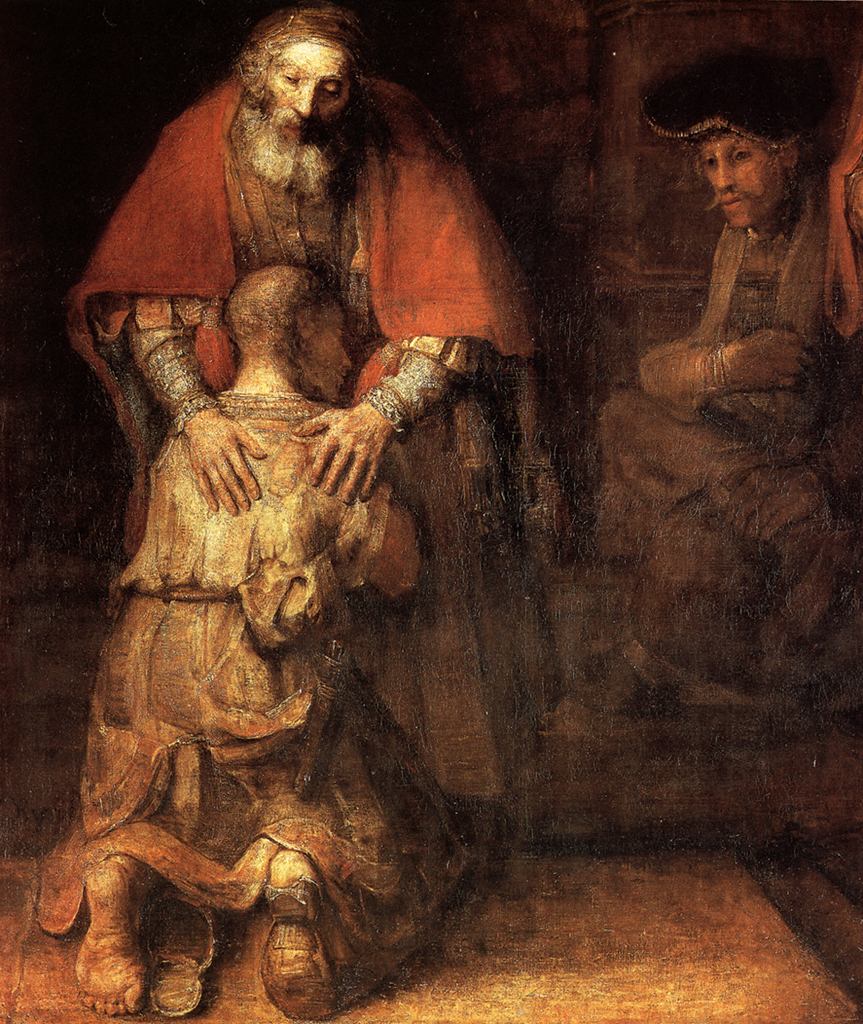 The Return of the Prodigal Son (detail)